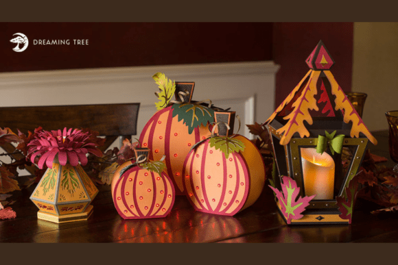 Autumn Decor SVG Bundle: Fall Elegance for 3D Brand Design
