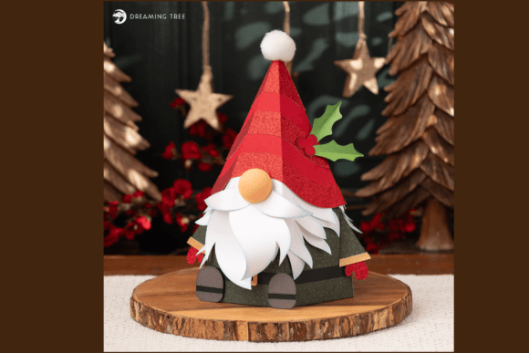 Charming 3D SVG for Christmas: Gnome Gift Box SVG Review