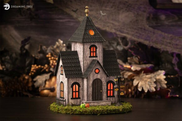 Eek Estate SVG: A 3D Halloween Design for Spooky Editorial Charm