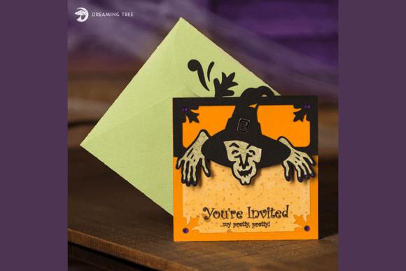 Halloween Party Invitation: A Spooky Embroidery Staple?