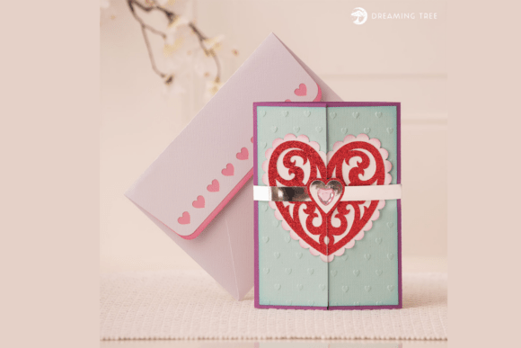 Love Gatefold Card SVG: A 3D Valentine’s Day Design for Real Client Projects