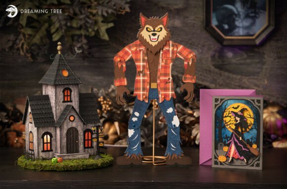 Moonlight Magic 3D SVG Halloween Bundle for Digital Sellers