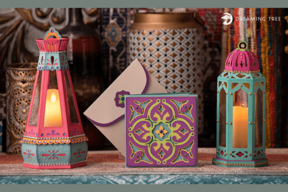 Rockin Moroccan SVG Bundle: 3D Centerpiece Designs for Bold Visual Projects