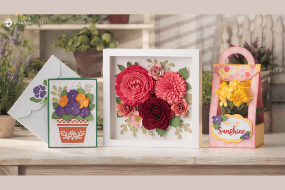 Spring Blooms 3D SVG Bundle: Fresh Design for Seasonal Branding