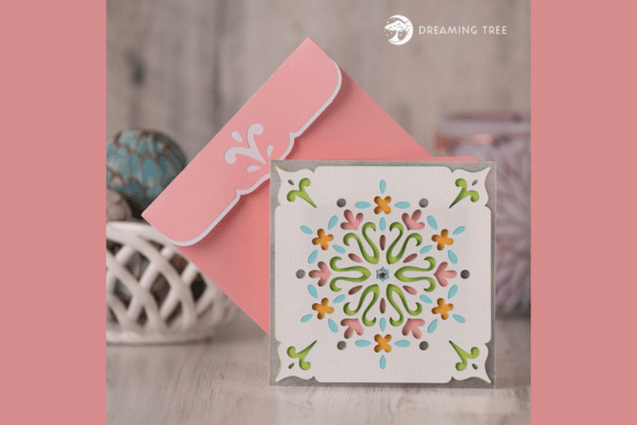 Spring Card SVG: A Cheerful Design for Seasonal Embroidery Projects